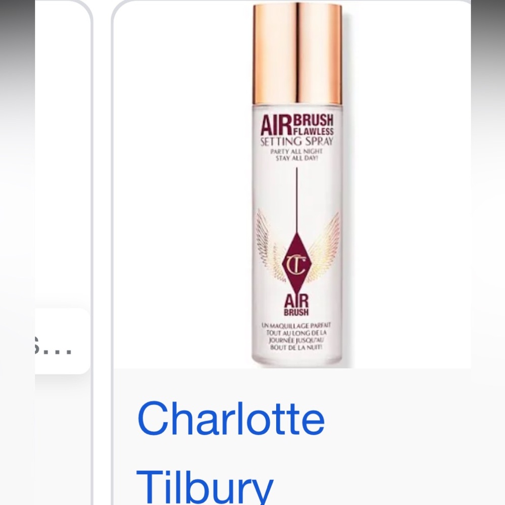 Charlotte Tilbury Airbrush Flawless Setting Spray 🎉 All Night Stay All Day